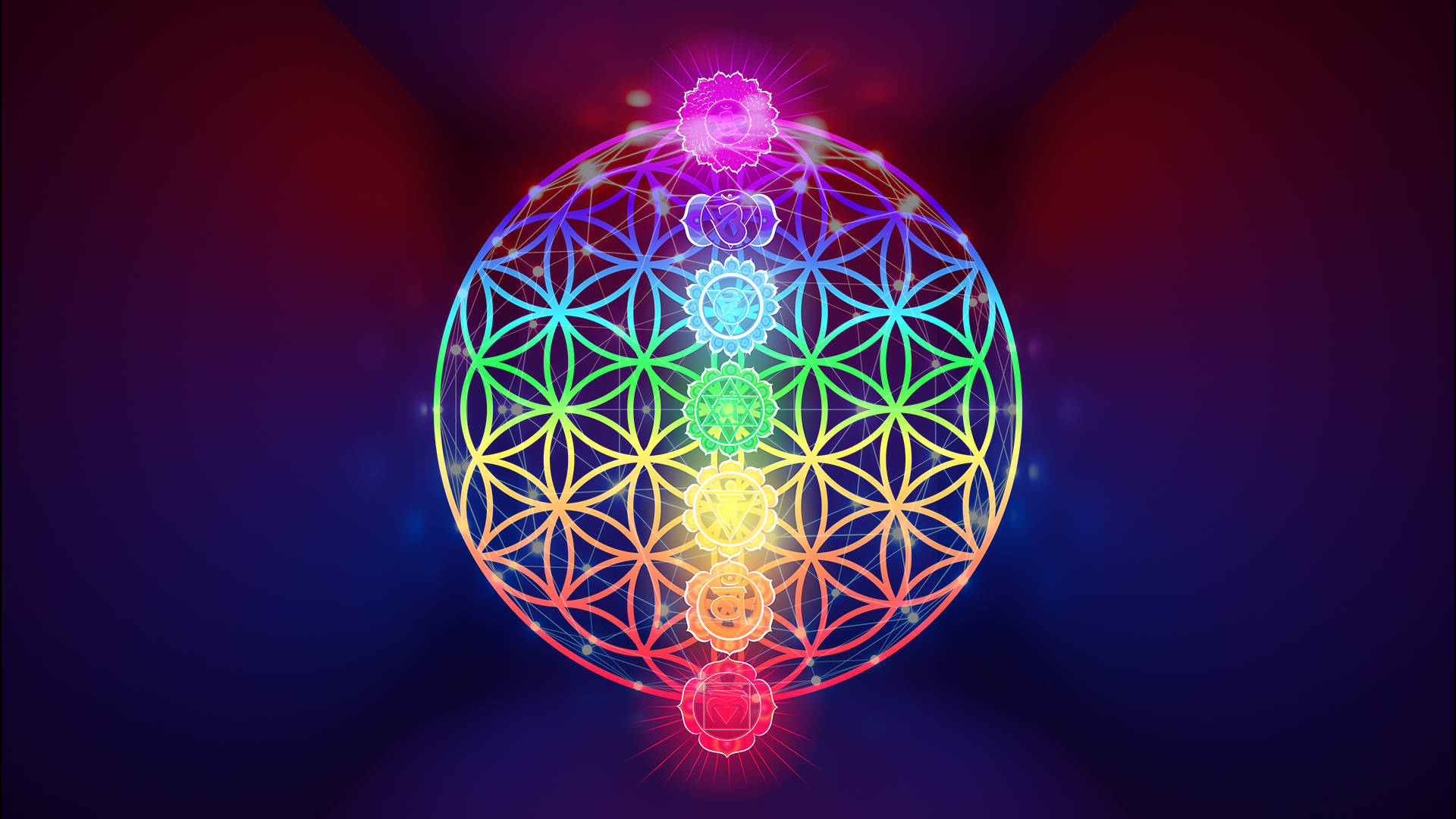 Chakra Arts And Geometric Design