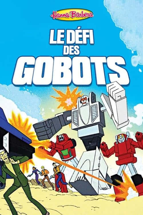Challenge Of The Gobots On Dessert Background
