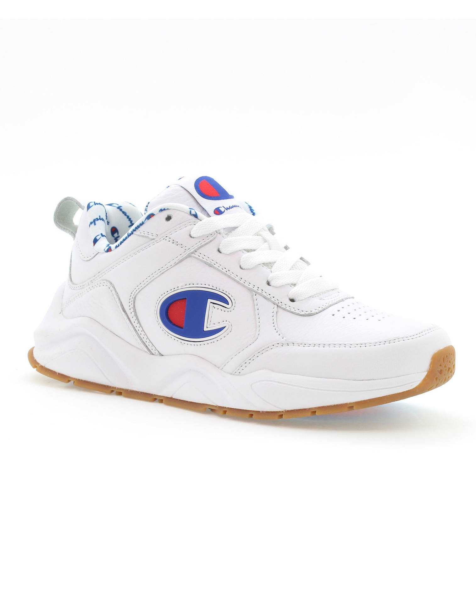 Champion Classic White Rubber Shoes Background