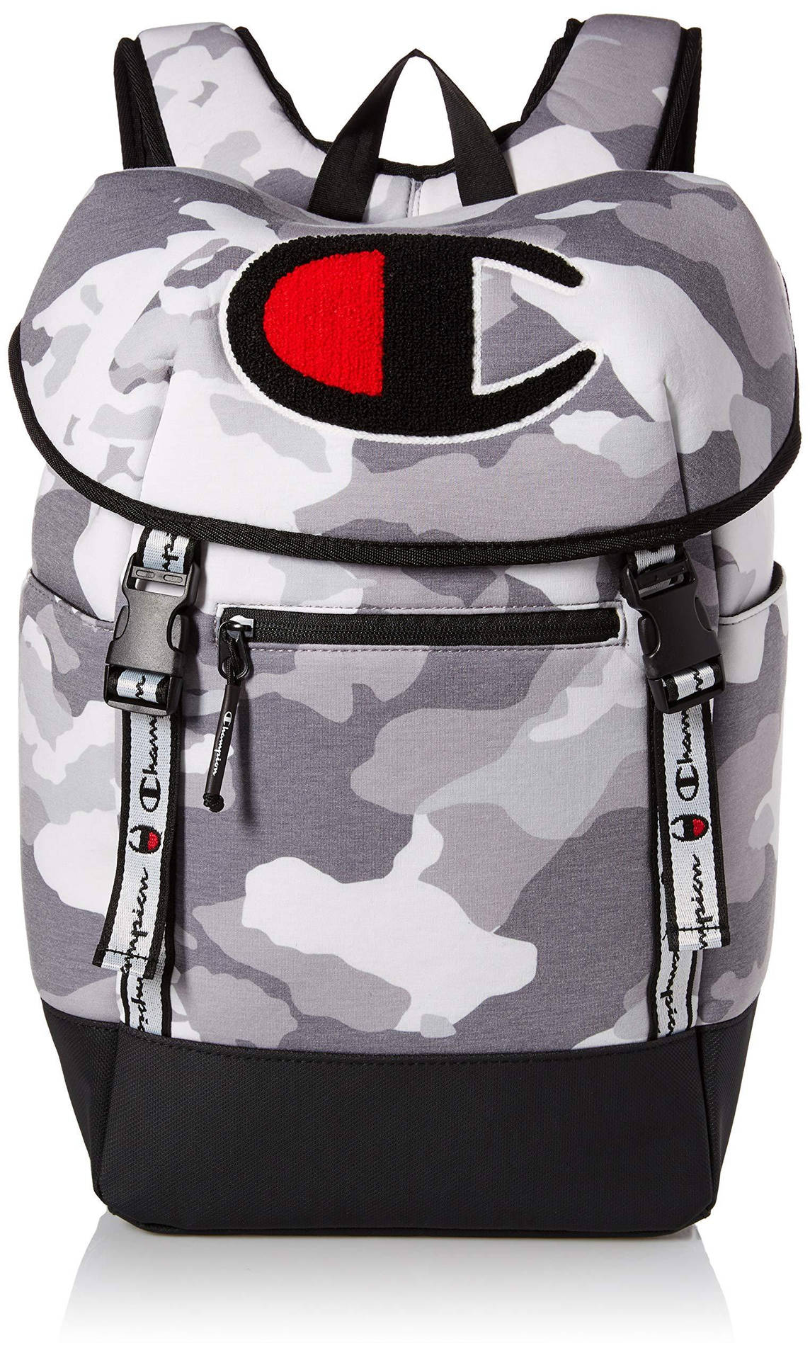 Champion Grey Army Backpack Background