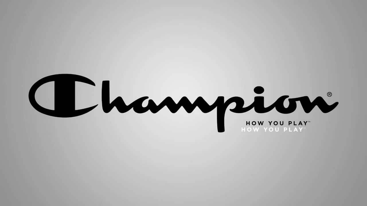 Champion Logo In Black Background