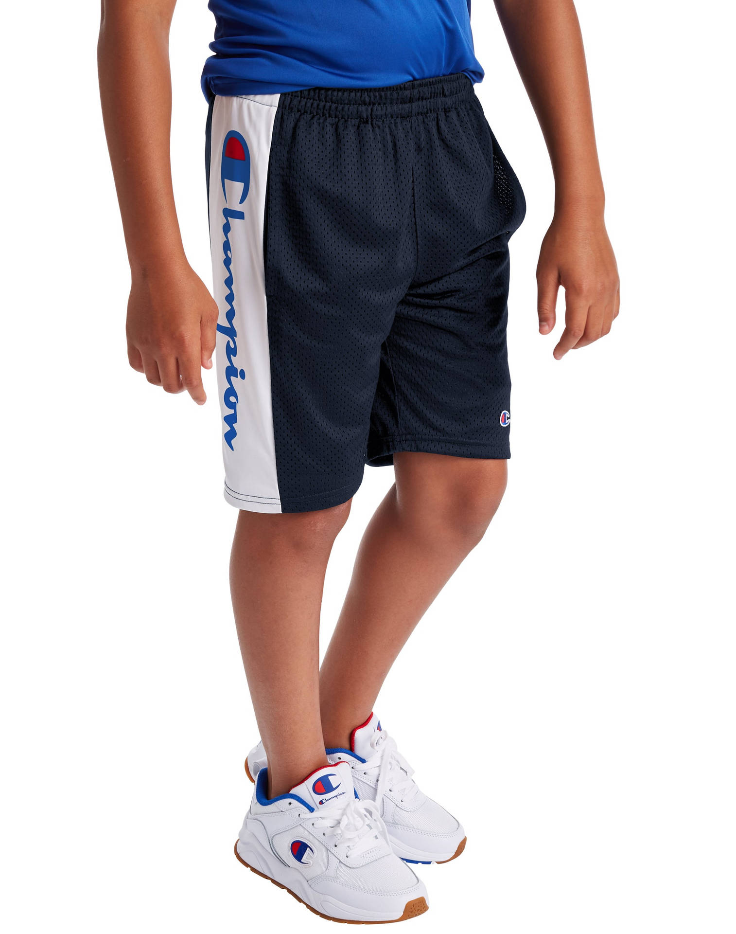 Champion Shorts And Rubber Shoes Background