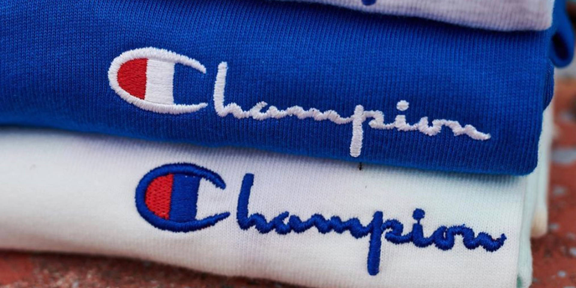 Champion Stacked Clothes Background