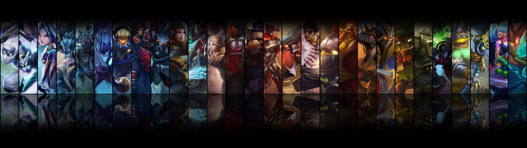 Champions Fight In Epic Battles Across 2 Screens In League Of Legends