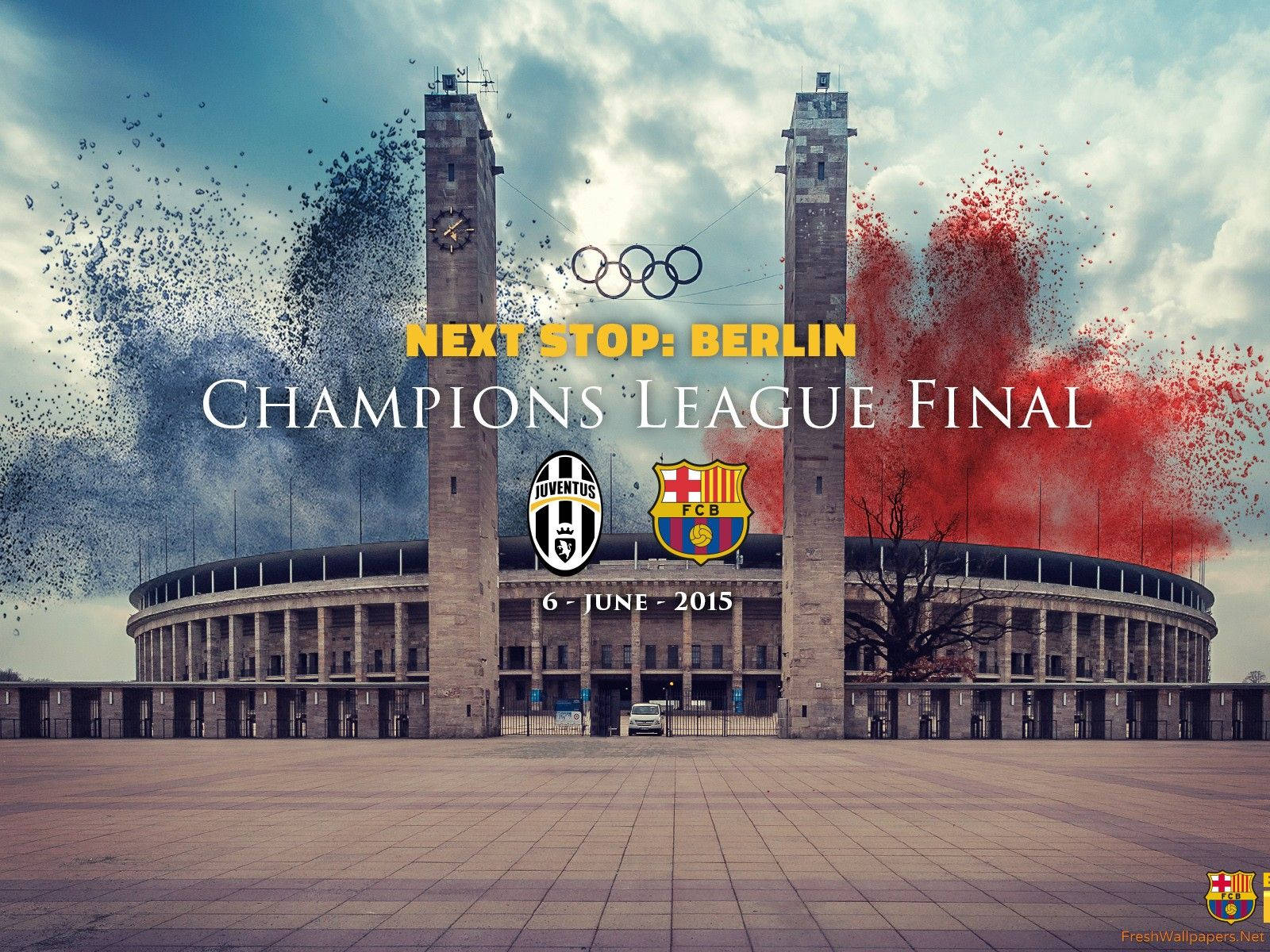 Champions League 2015 Finals Background