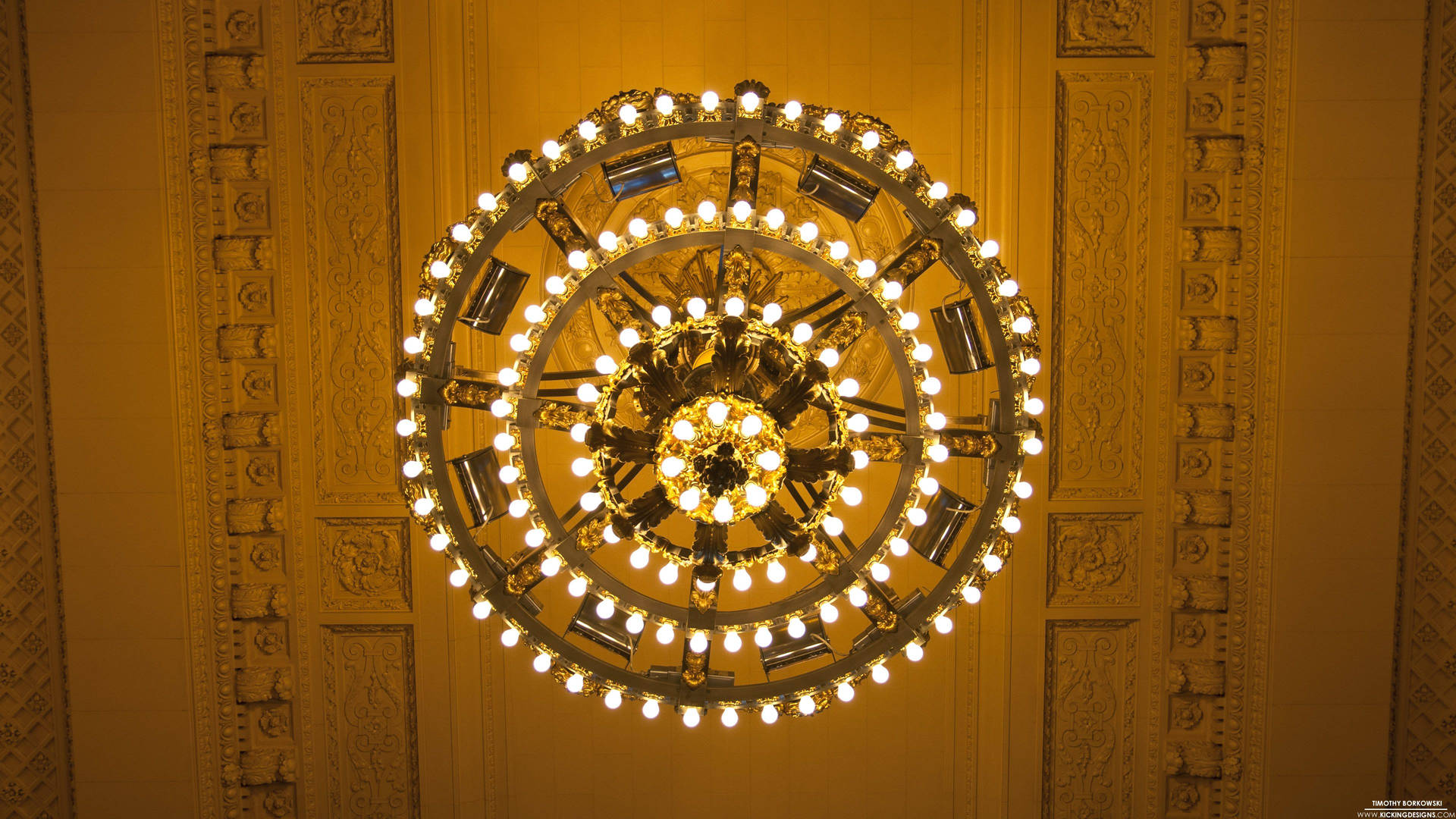 Chandelier At Grand Central Terminal