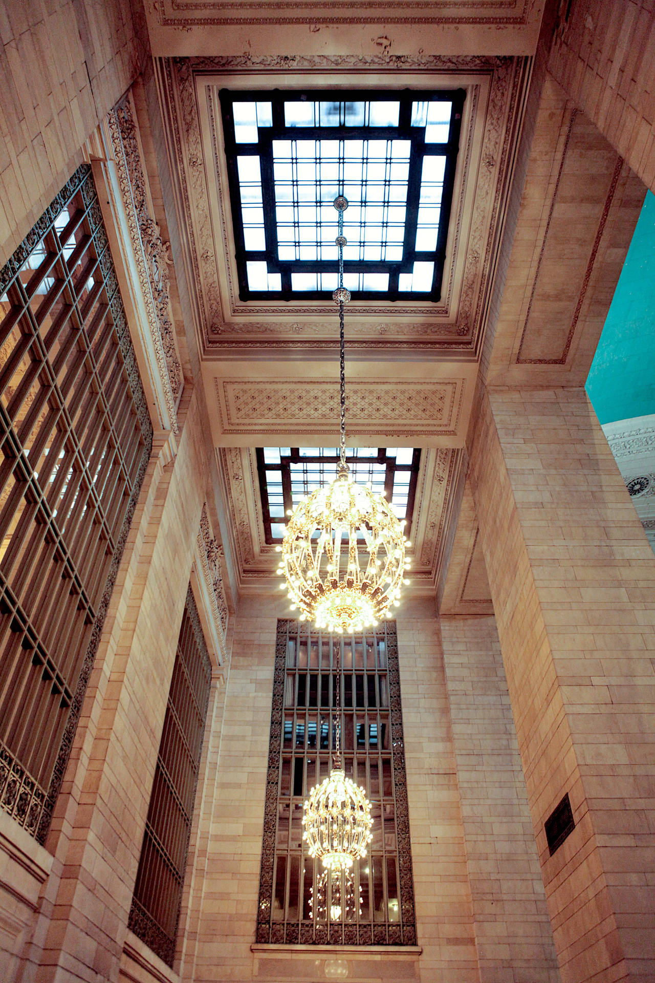 Chandelier At Grand Central Terminal