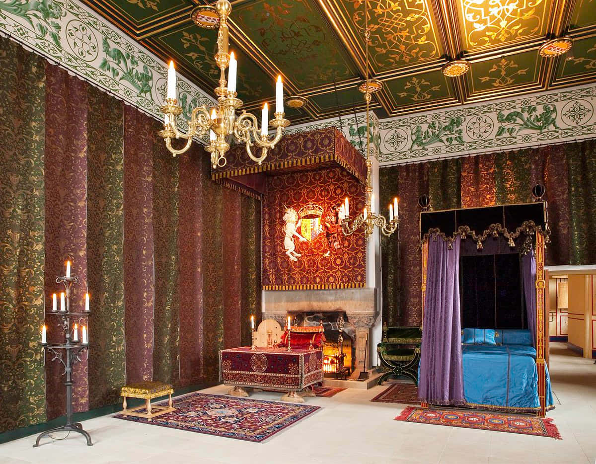 Chandelier At Sterling Castle