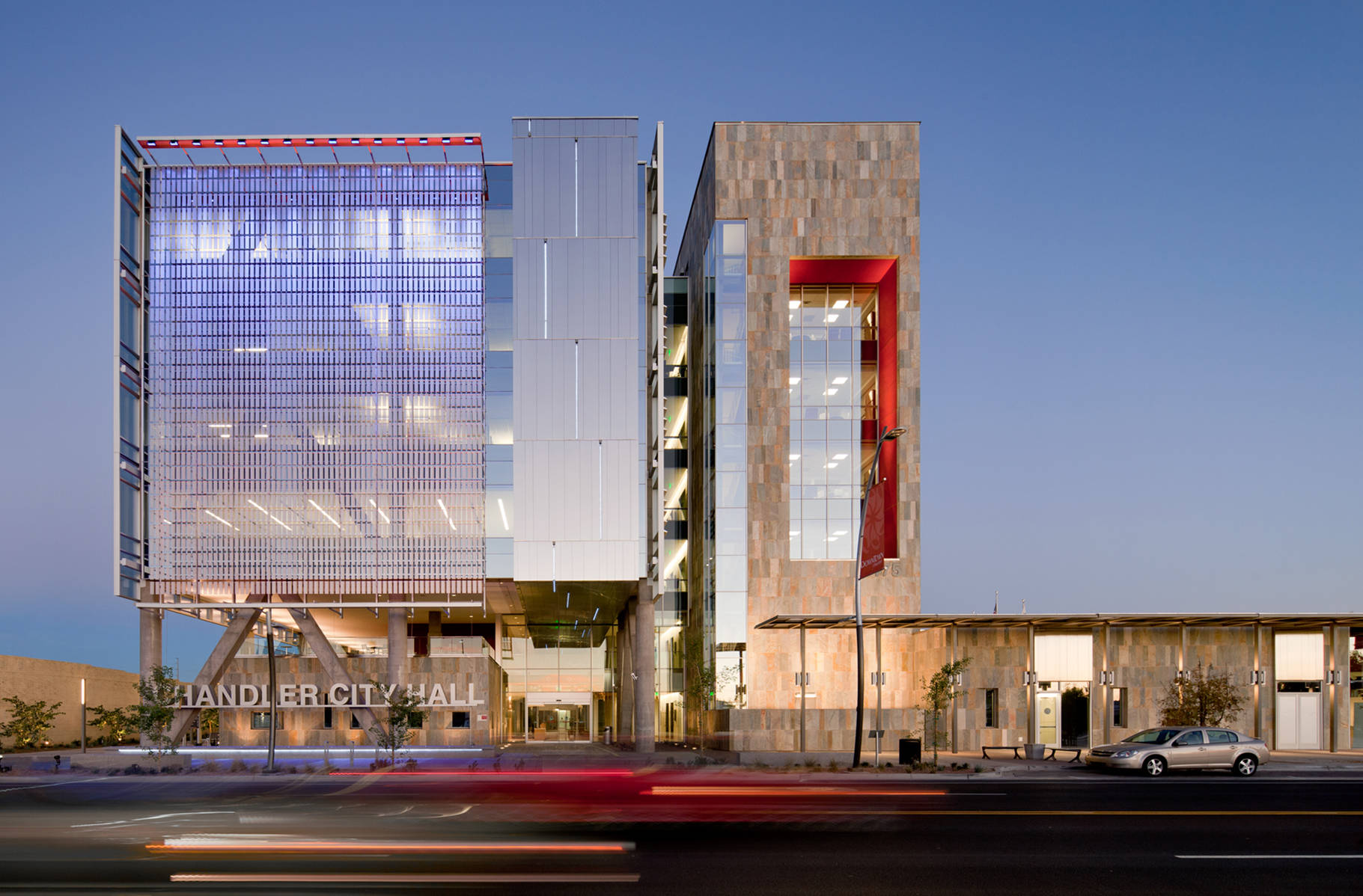 Chandler City Hall's Perspective Background