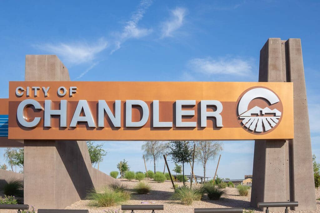 Chandler City's Sign Background