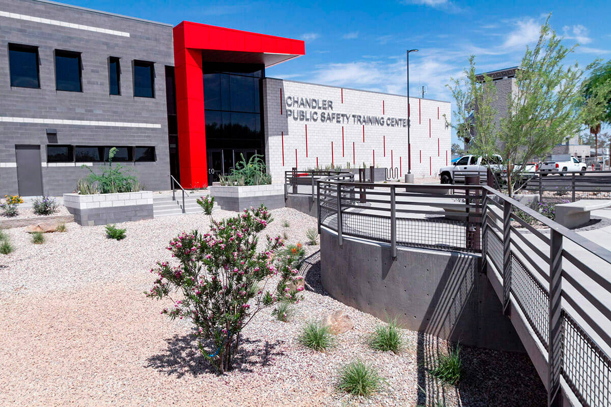 Chandler Public Safety Training Center Background