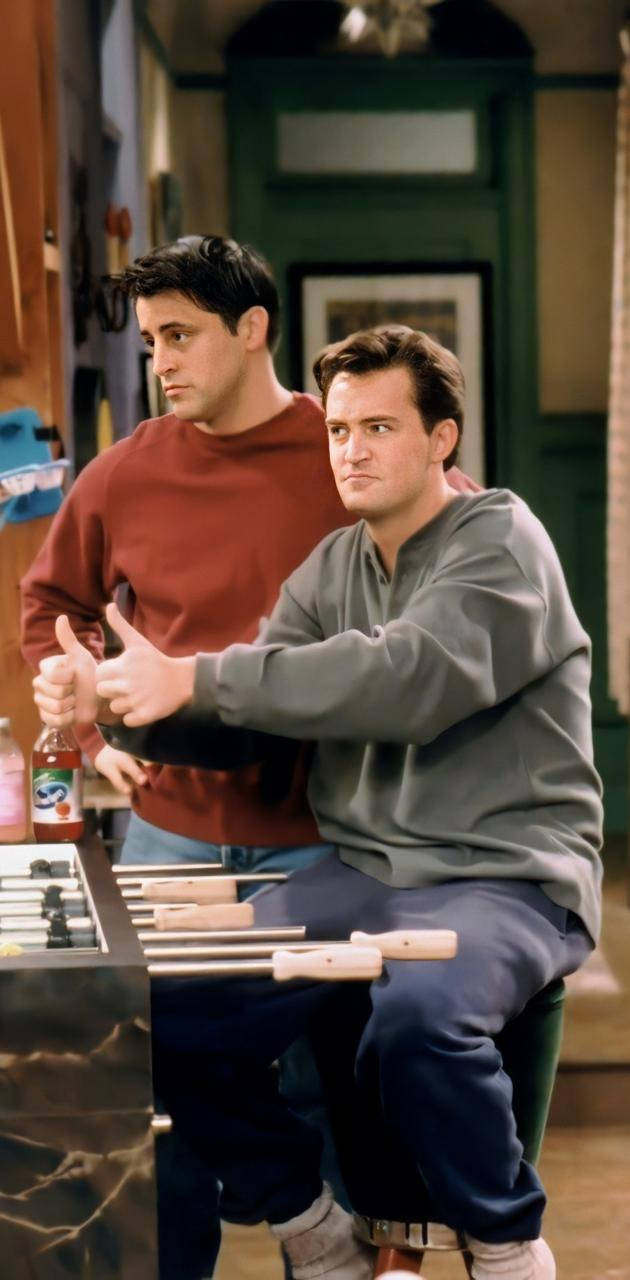 Chandler Thumbs Up Friends Tv Show