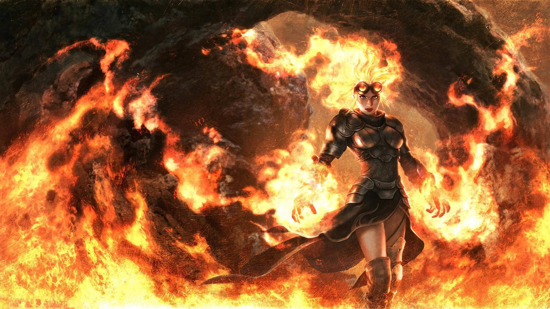 Chandra Nalaar Fire Human Background