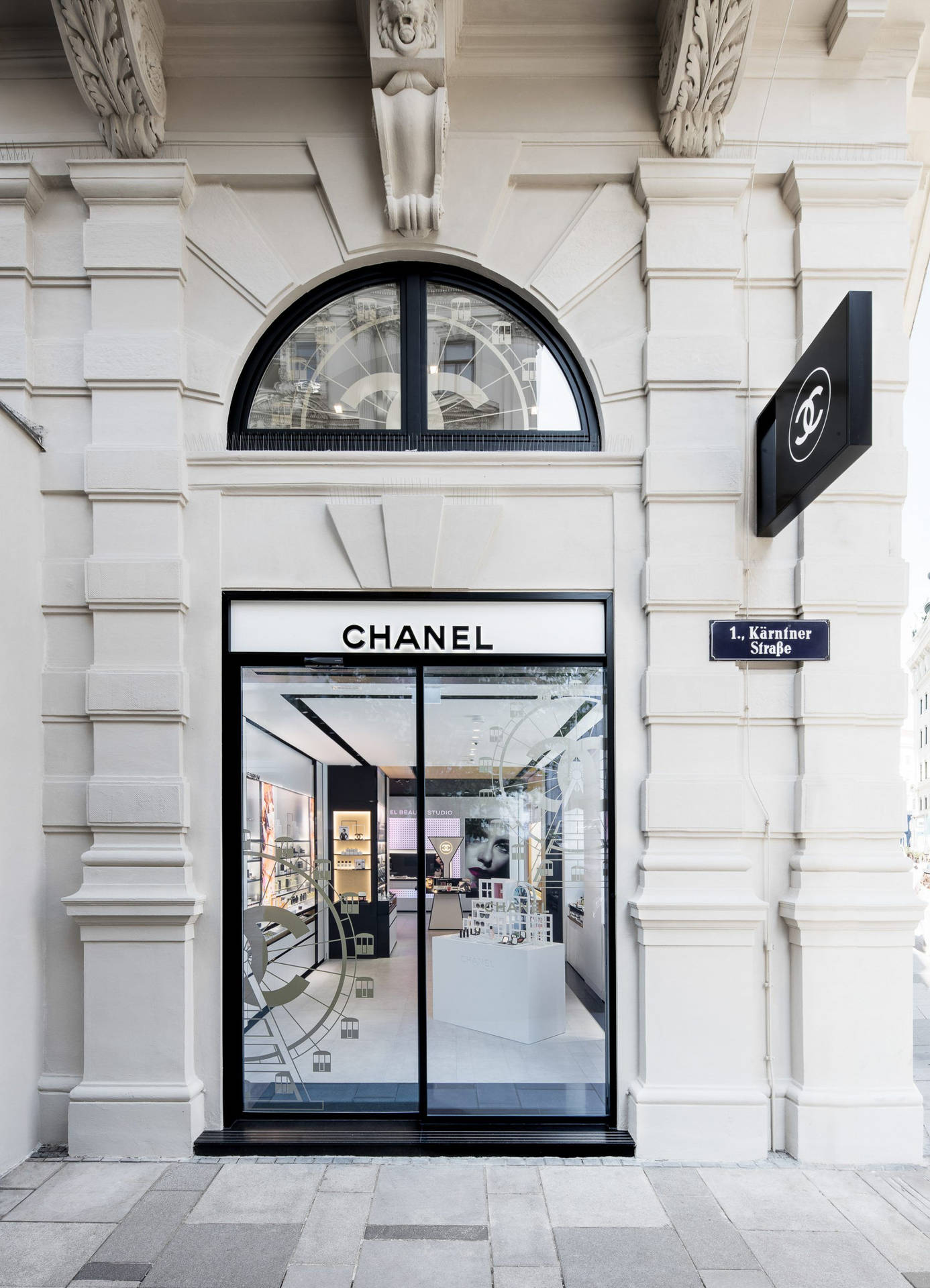 Chanel Aesthetic Store Background