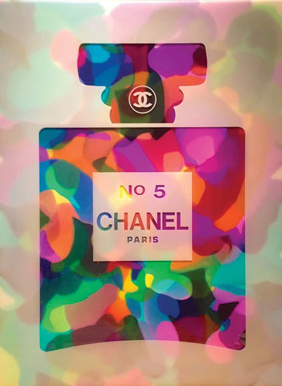 Chanel Girly Perfume Background