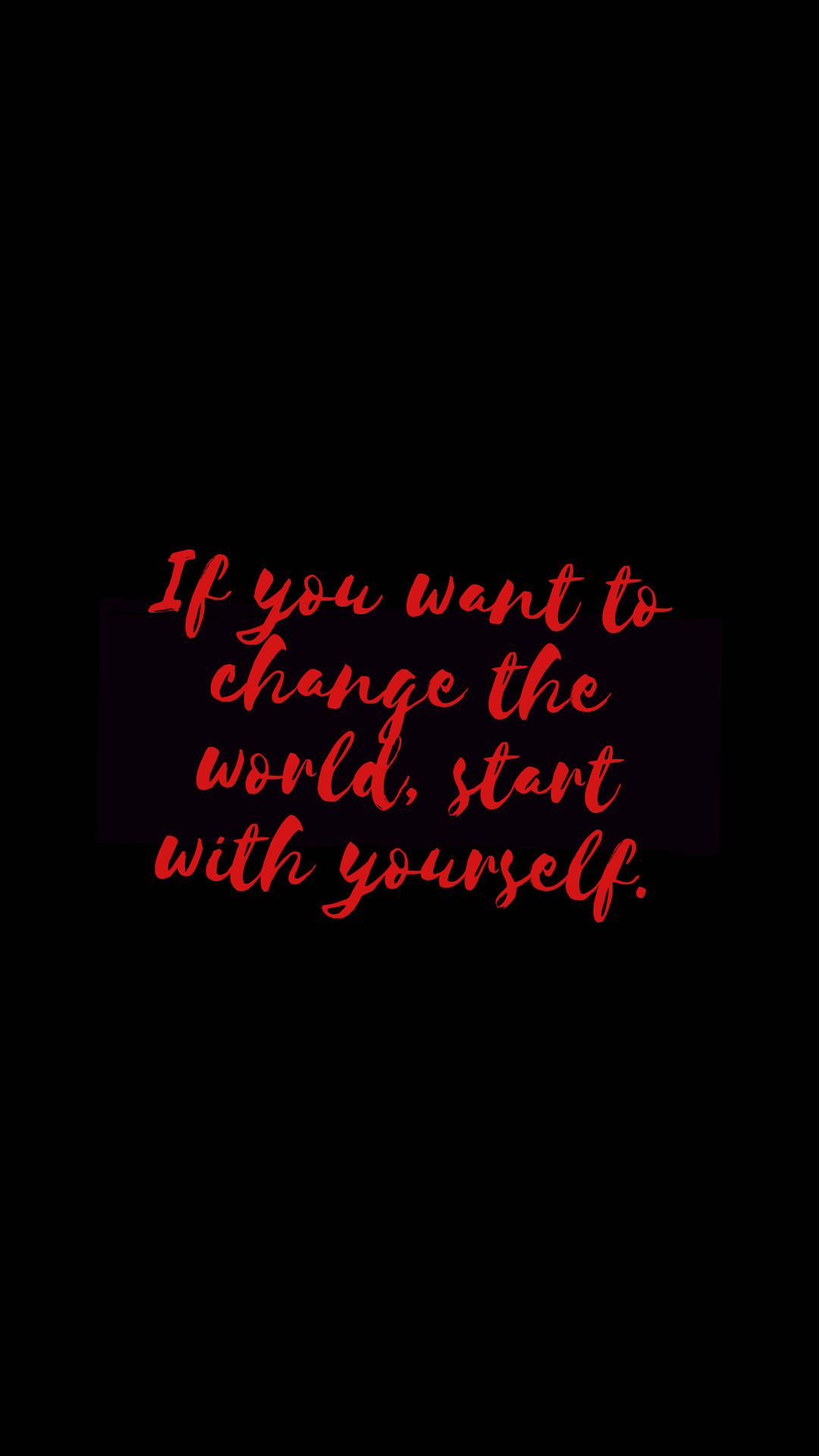 Change Inspirational Quote Background