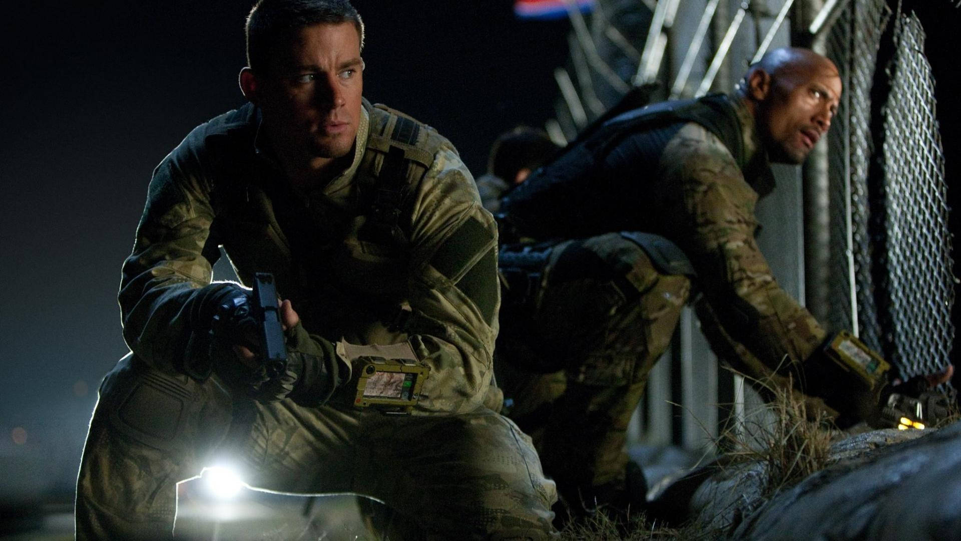 Channing Tatum In Action As G.i. Joe Background