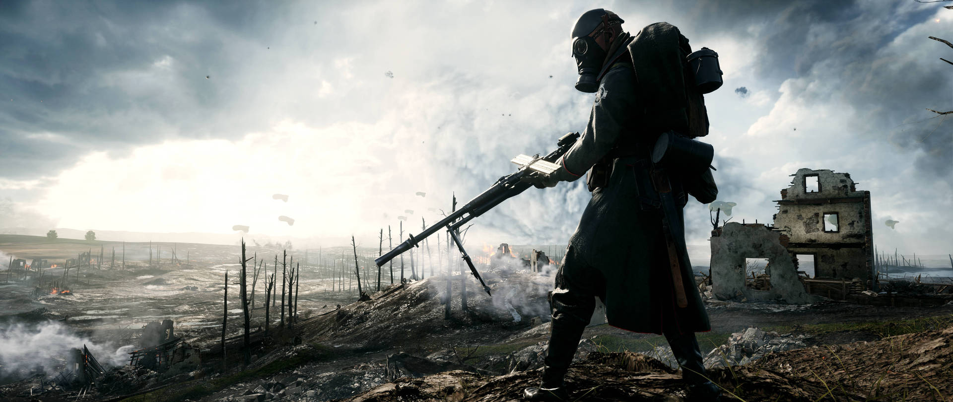 Character From Battlefield 1 Hd Background