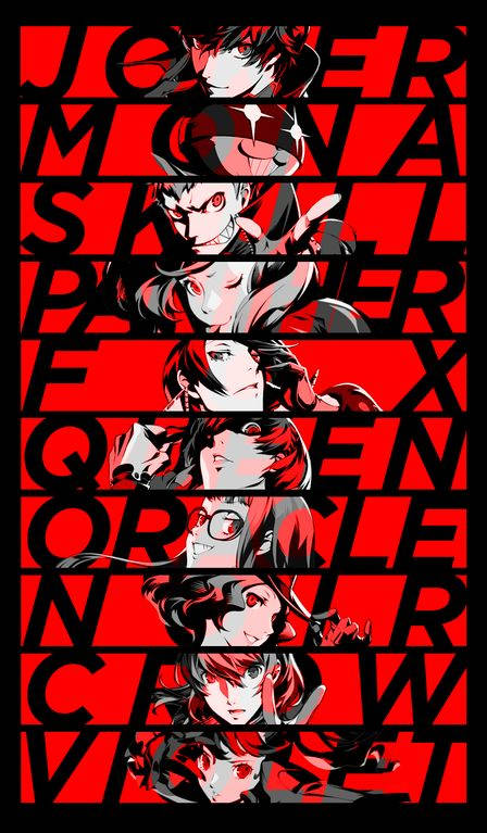 Character Personas Persona 5 Phone