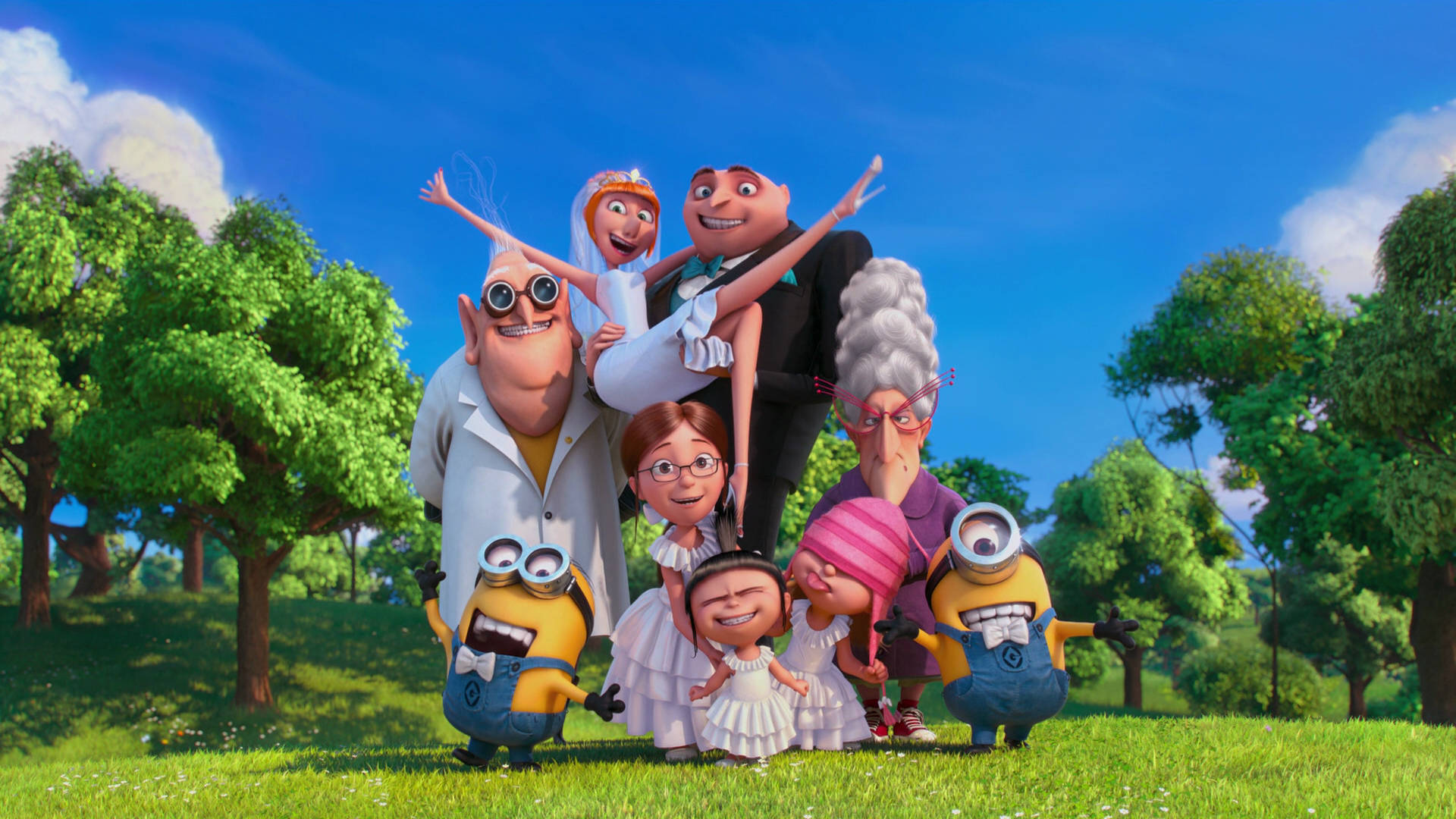 Character Poster Despicable Me 2 Background