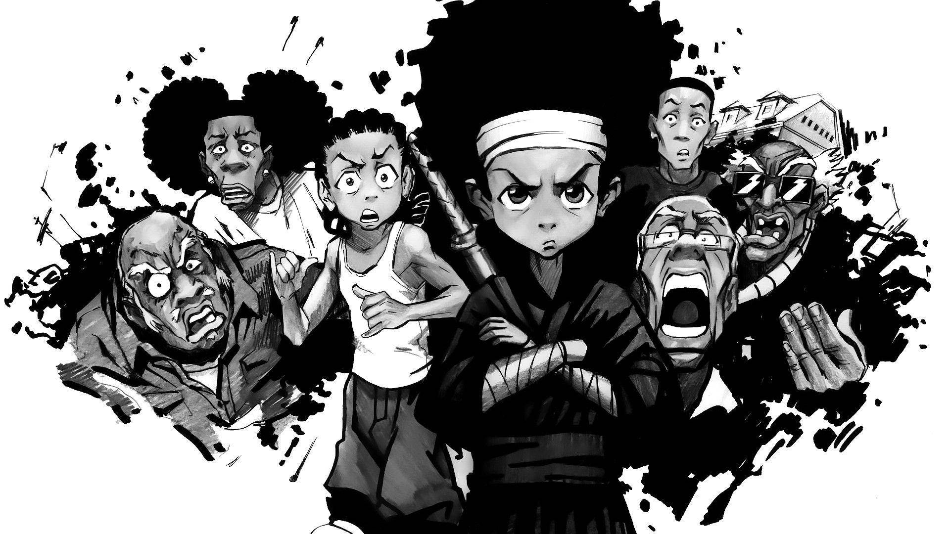 Characters Boondocks Hd Background