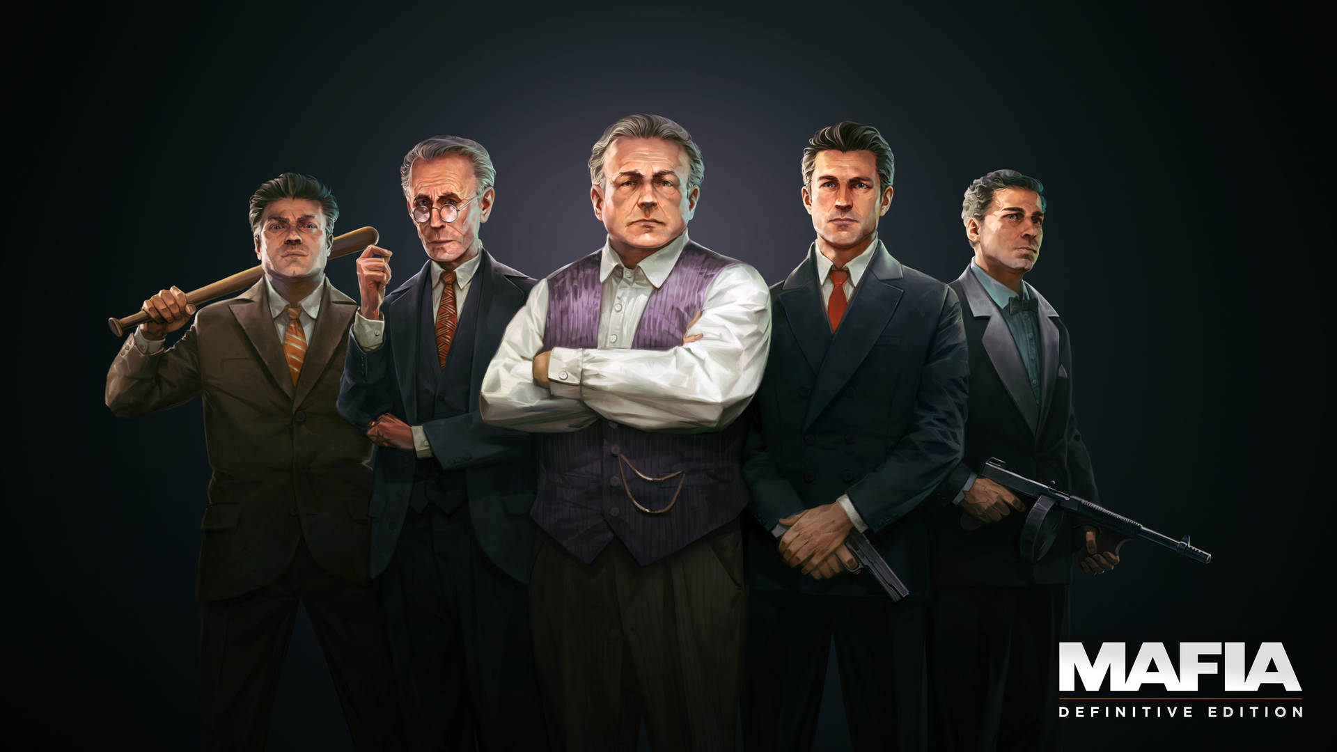 Characters From Mafia Definitive Edition