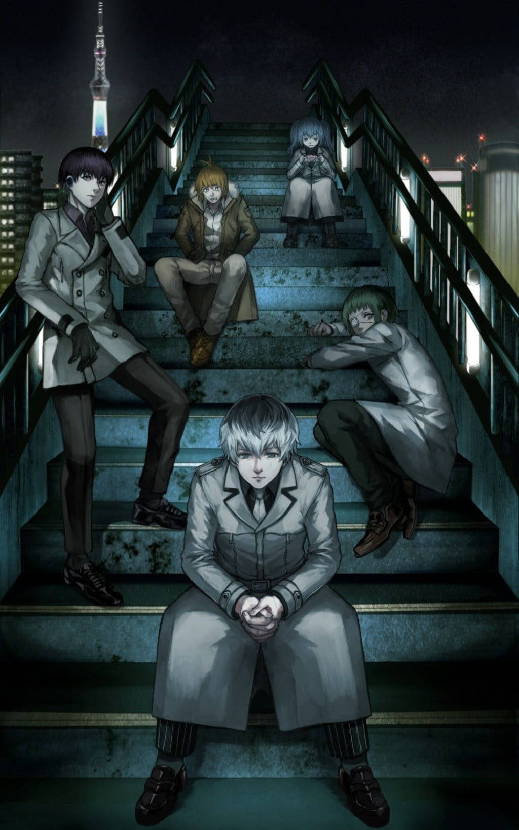 Characters In Tokyo Ghoul Iphone Background