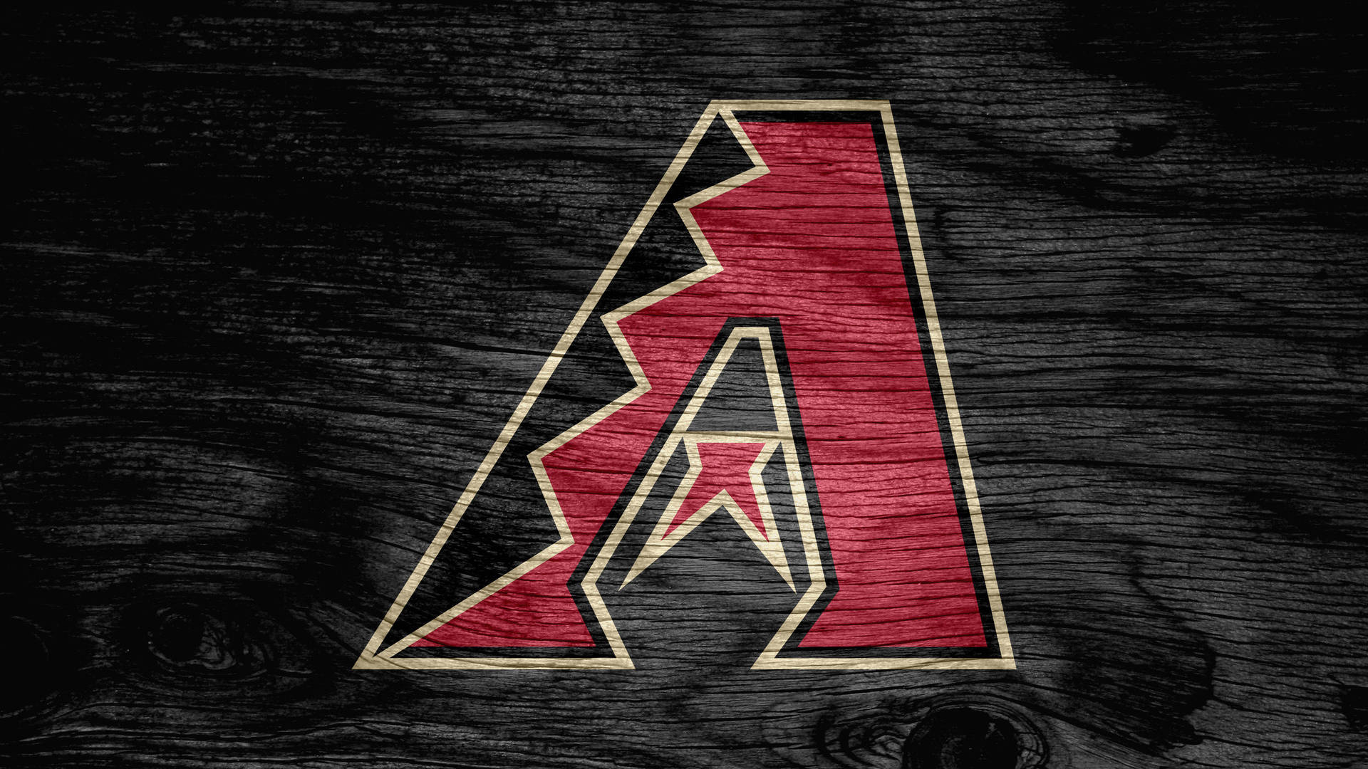 Charcoal-themed Arizona Diamondbacks Background