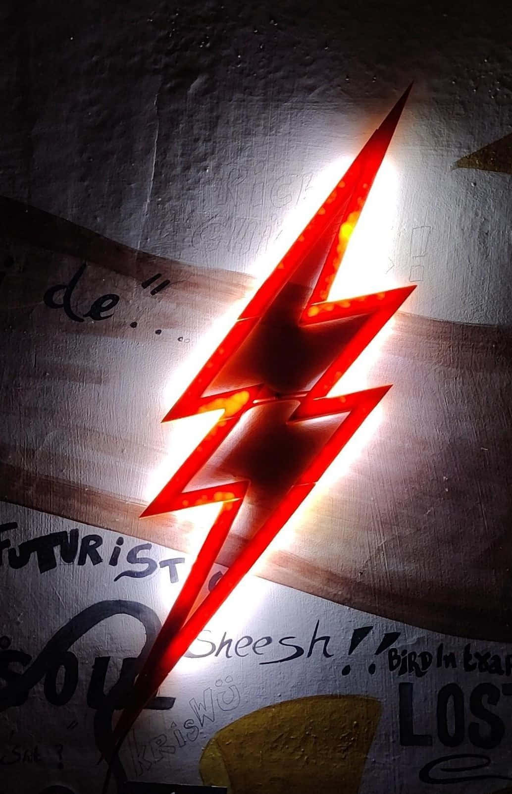 Charge Up Your Life With The Lightning Bolt Iphone Background