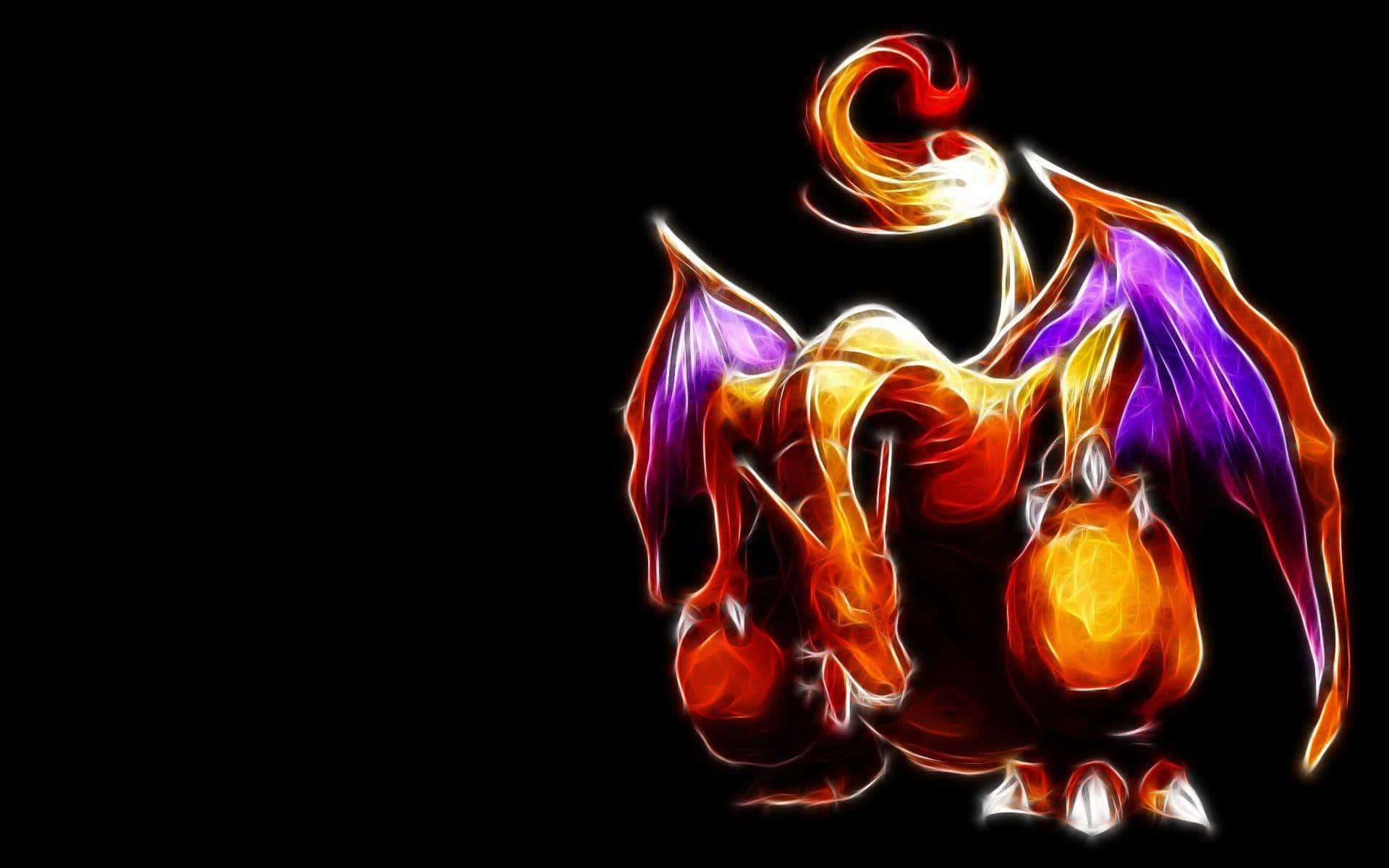 Charizard, The Fire-breathing Dragon-type Pokemon Background