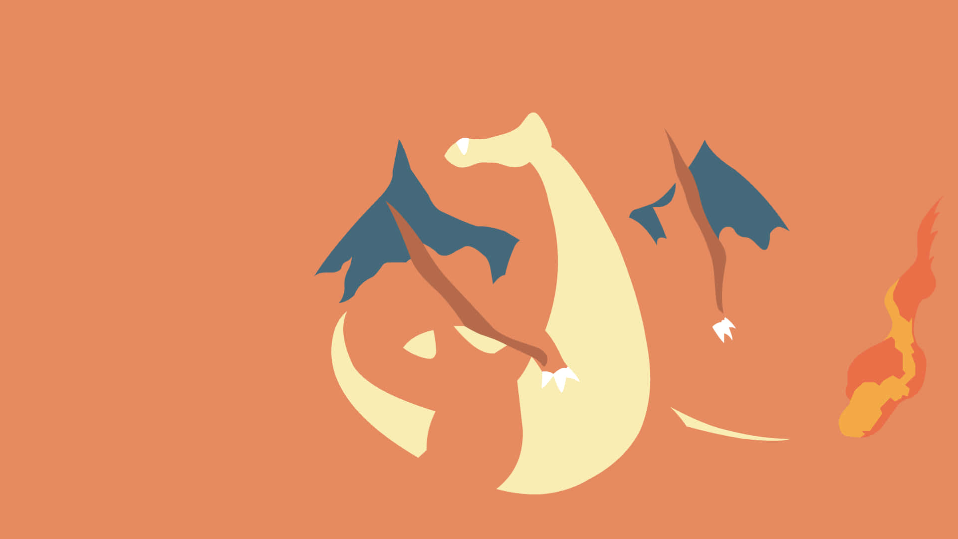 Charizard, The Fire Breathing Pocket Monster Background