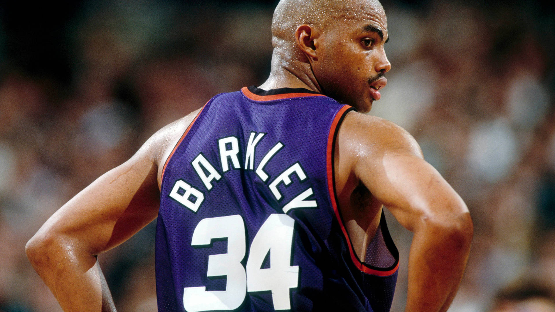 Charles Barkley Basketball Phoenix Suns Background