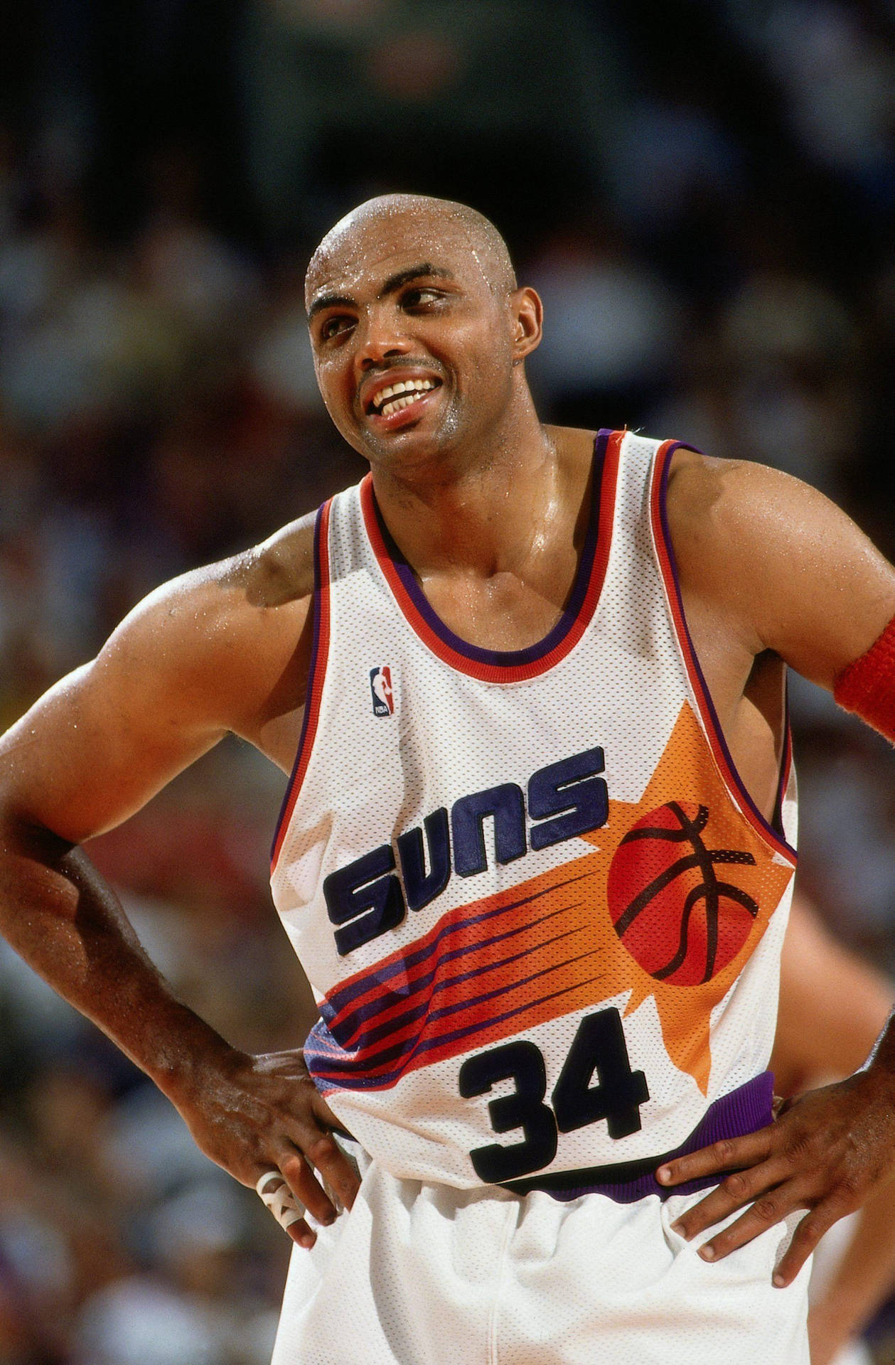 Charles Barkley Basketball Player Sports Nba Phoenix Suns Background