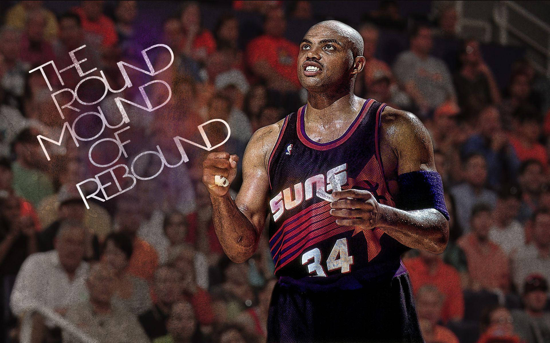 Charles Barkley Phoenix Suns Nba Basketball Sports Background