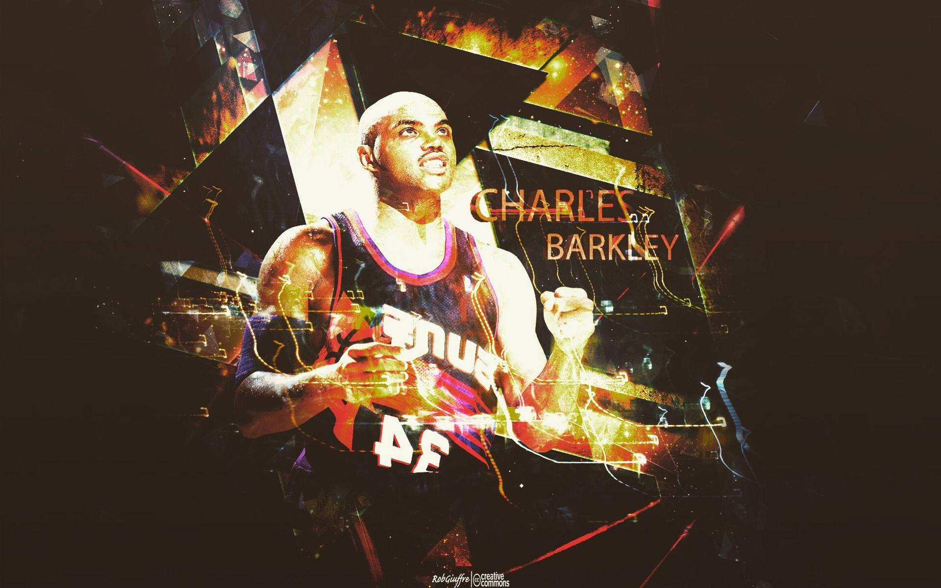 Charles Barkley Phoenix Suns Nba Legend Background