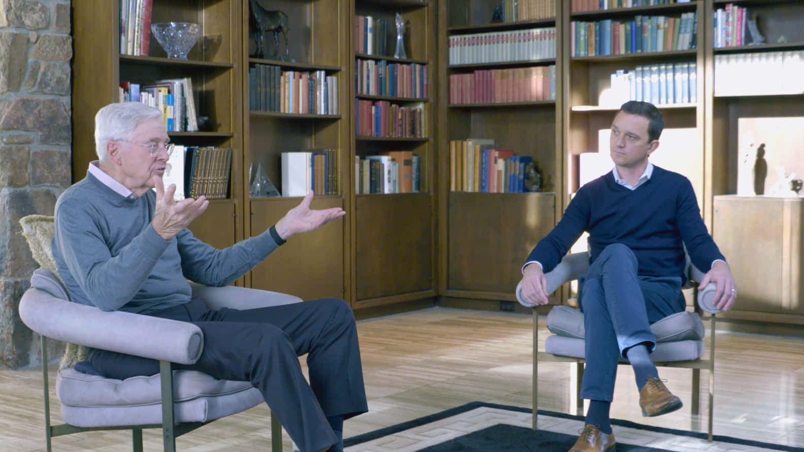 Charles G. Koch Library Interview