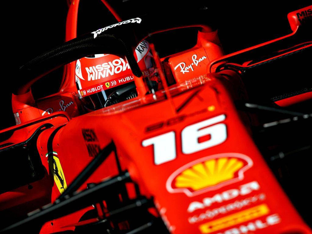 Charles Leclerc 16 Close Up Background