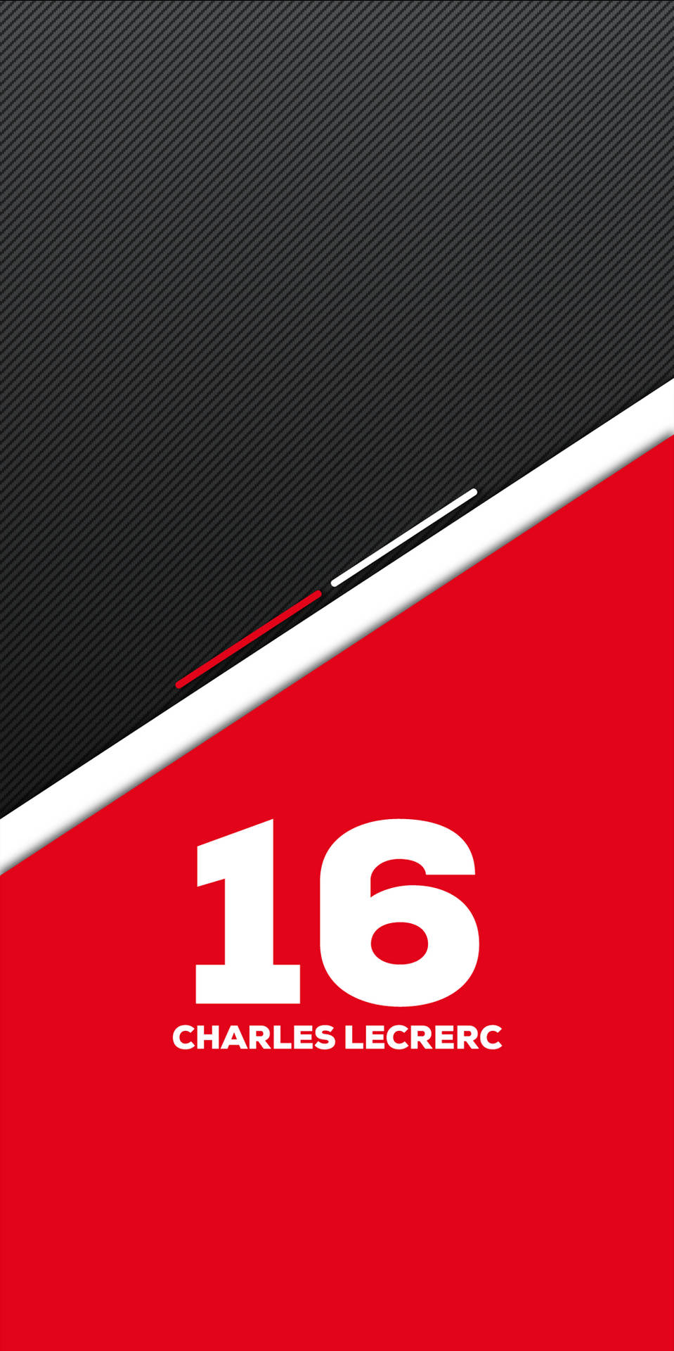 Charles Leclerc Red Black 16 Background