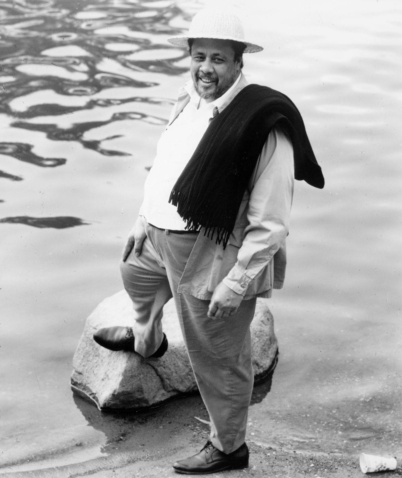 Charles Mingus Stepping On A Rock Background