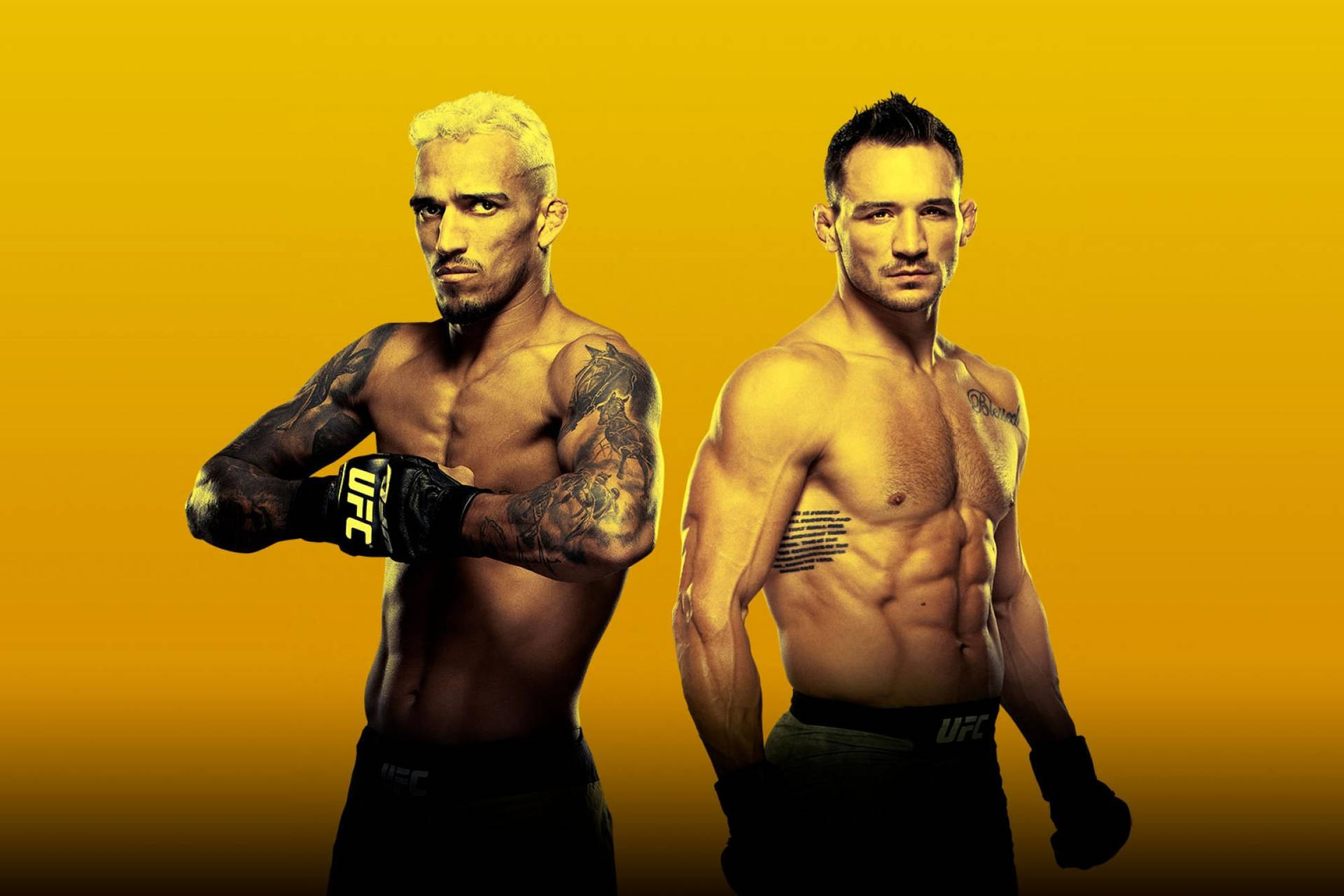 Charles Oliveira Vs Michael Chandler Background