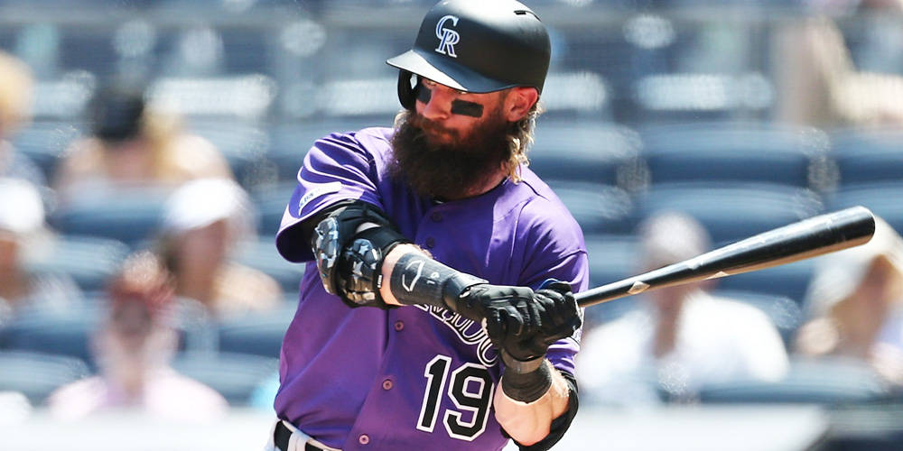 Charlie Blackmon Baseball Bat Background