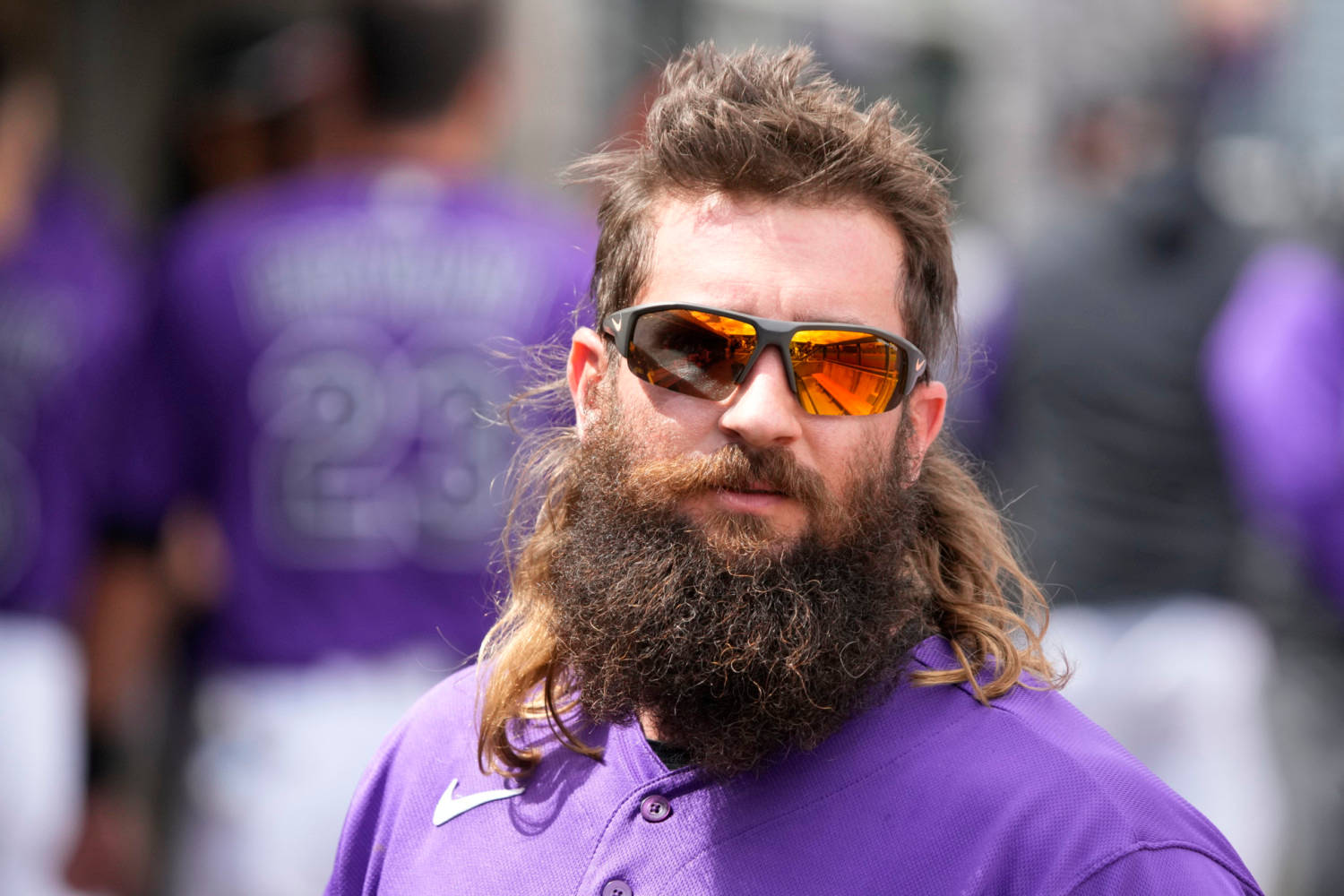 Charlie Blackmon Beard Background