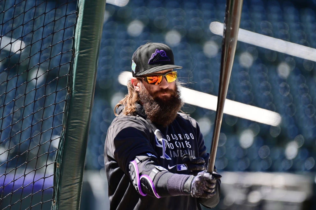 Charlie Blackmon Cool Shades Background