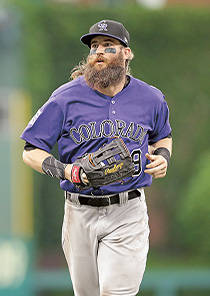 Charlie Blackmon Jogging