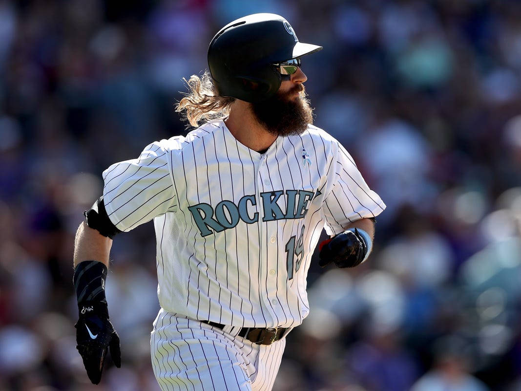 Charlie Blackmon Running Background