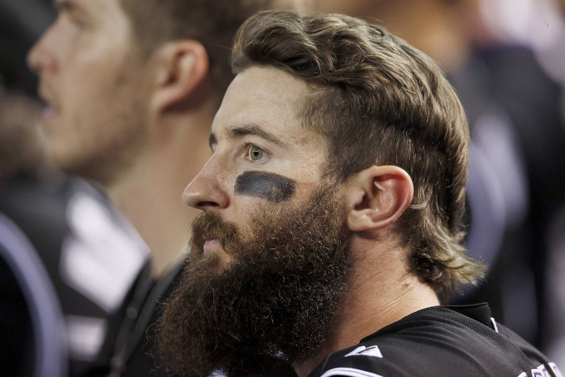 Charlie Blackmon Thick Beard Background