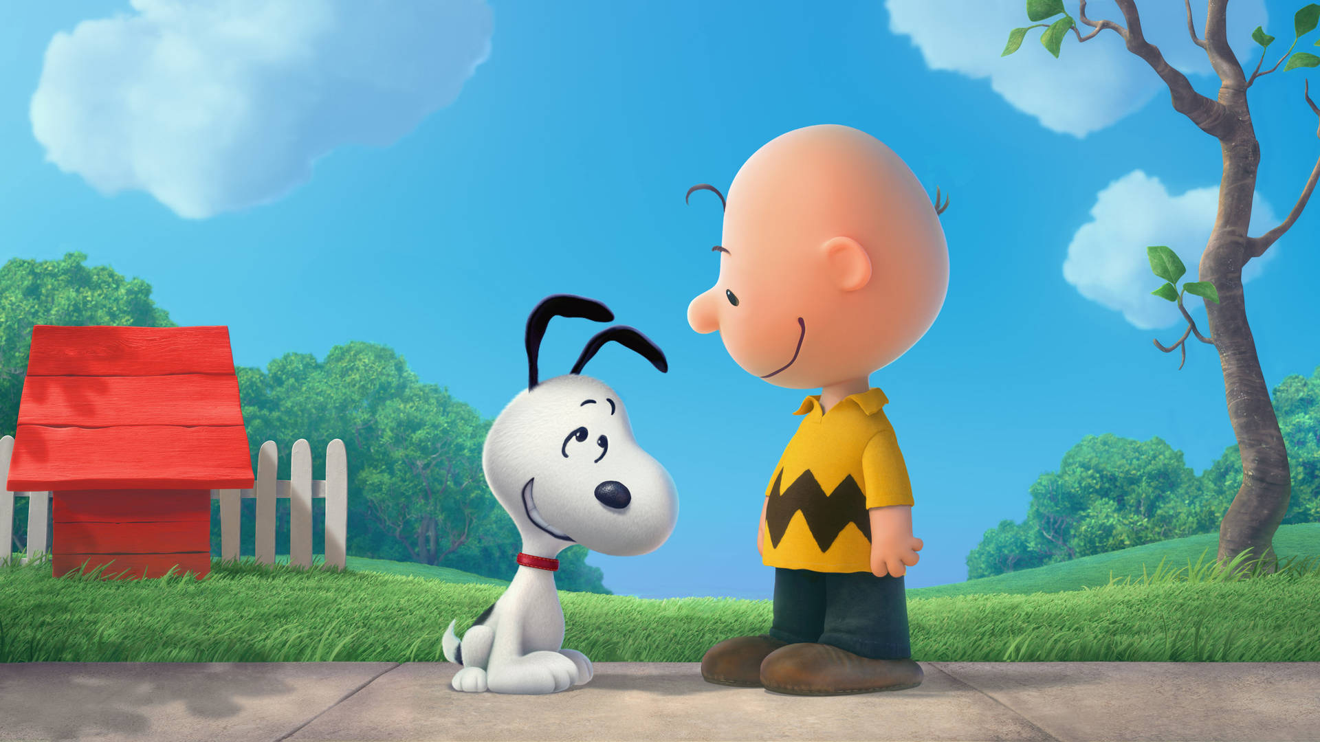 Charlie Brown And Snoopy The Peanuts Movie Background