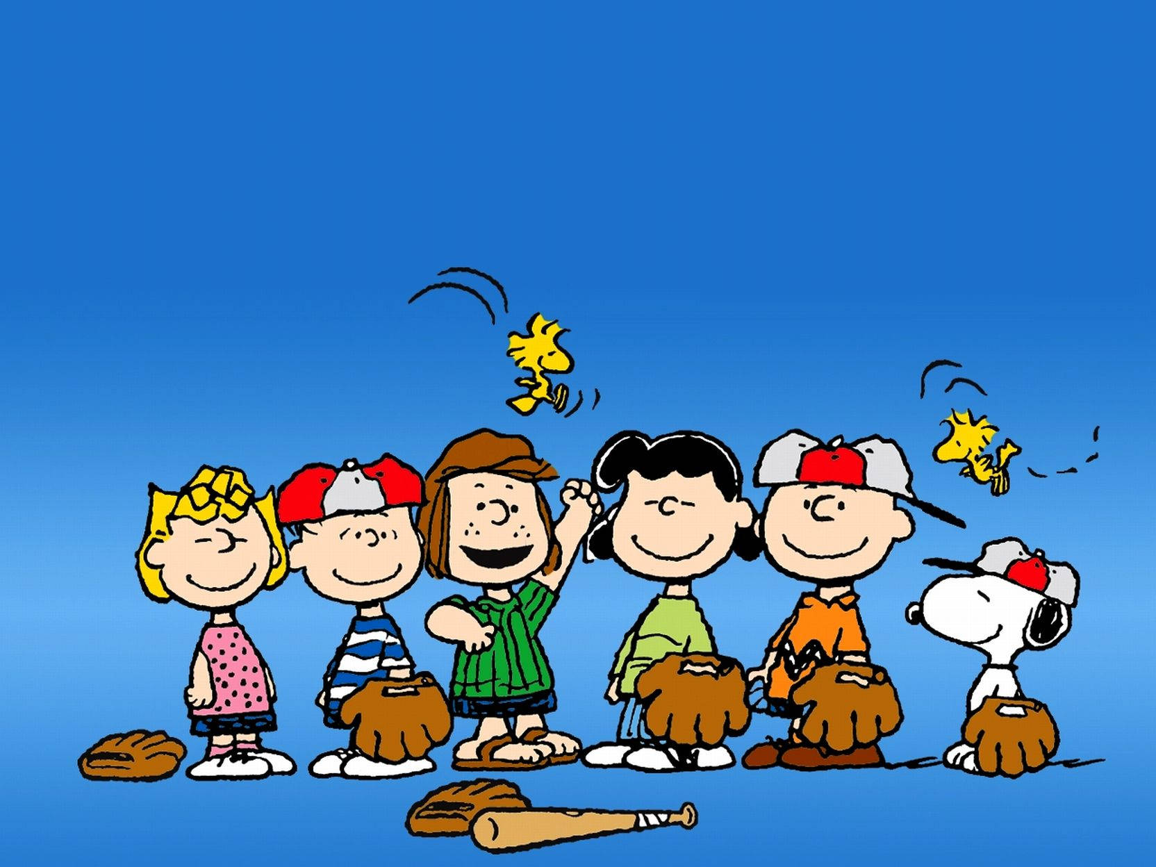 Charlie Brown Baseball Gang