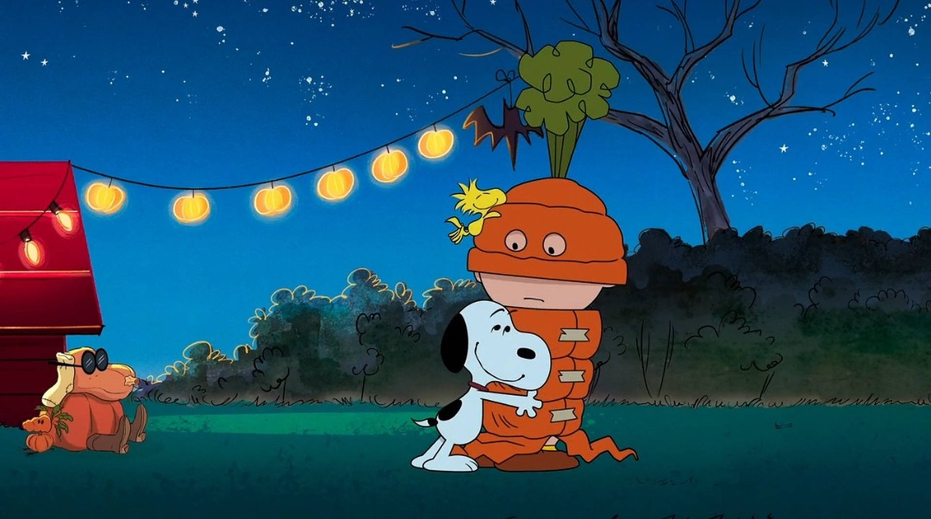 Charlie Brown Carrot Halloween Costume