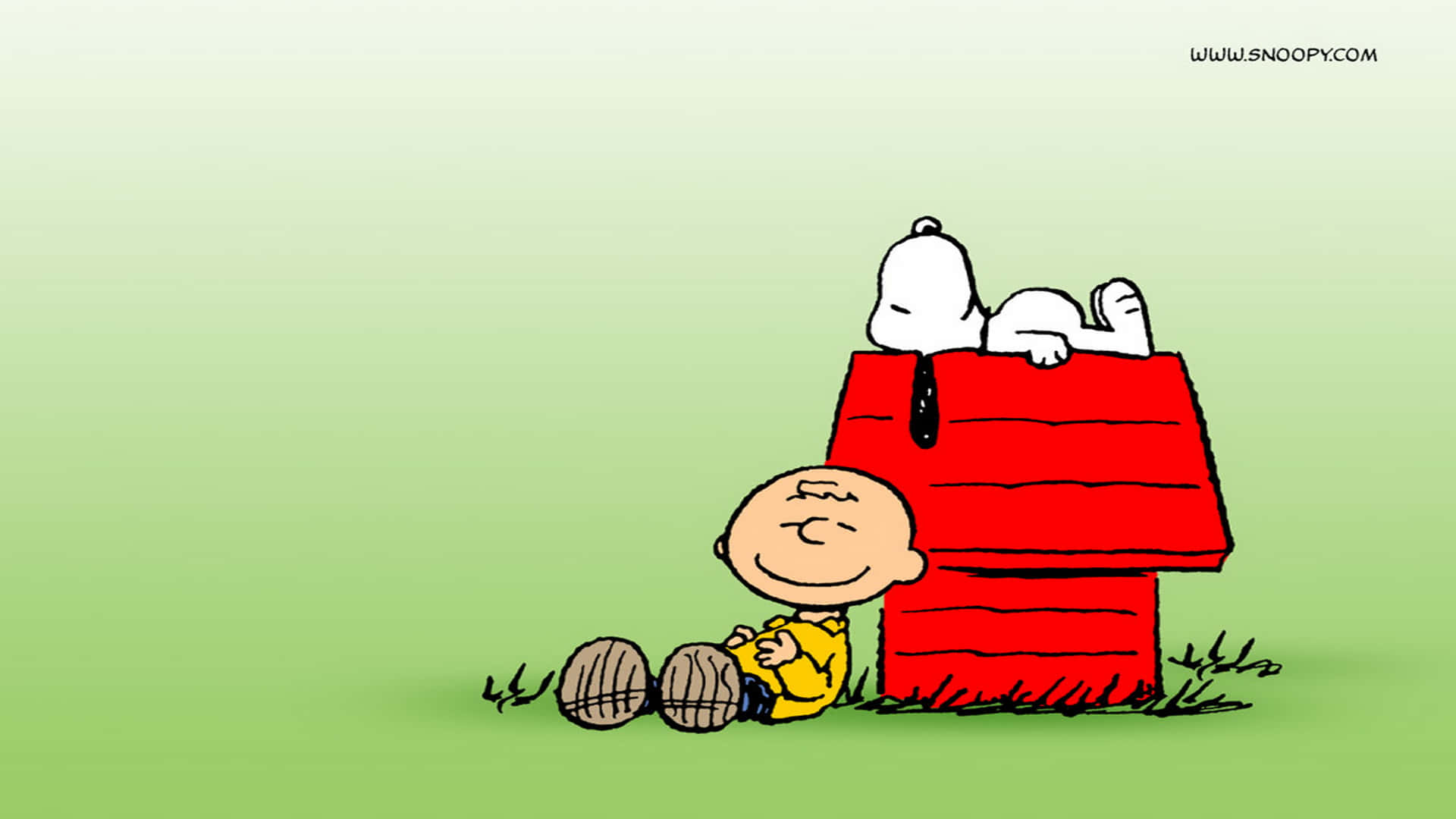 Charlie Brown Celebrates Halloween With His Peanuts Friends Background